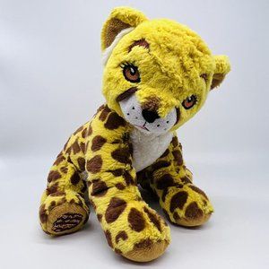 Little Brownie Bakers Girl Scout 10.5" Cheetah Plush "AMAZE" Samoa Cookie Reward